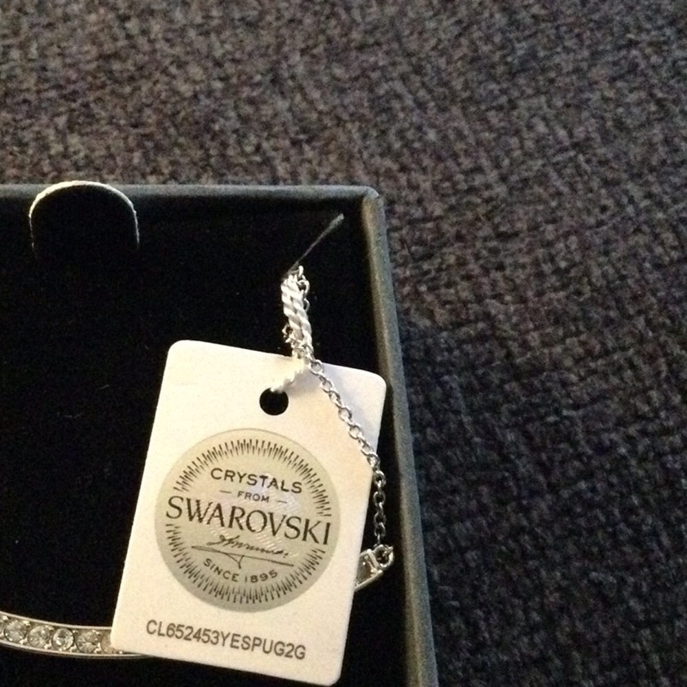 NIC & SYD SWAROVSKI Crystal Necklace. Adjustable Chain. - Picture 5 of 7